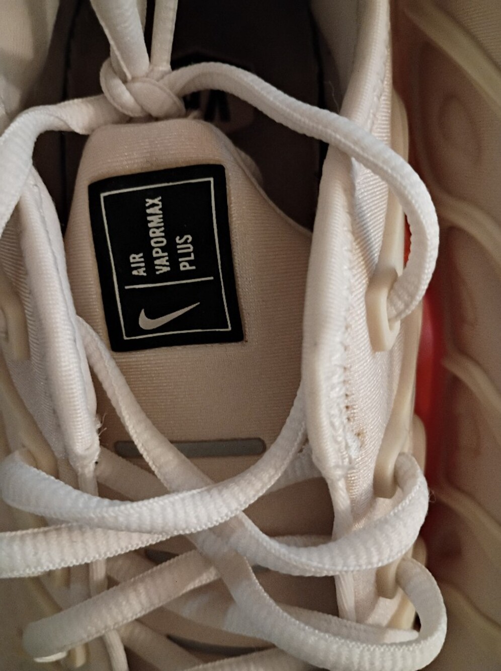 NIKE (AO4550-005) Air VaporMax Plus 'Creamsicle' - Women's Size 9 - Picture 8 of 16
